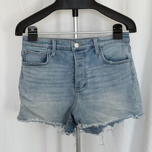 Joe's Jeans Blue High-Waisted Jean Shorts